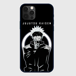 Чехол для iPhone 12 Pro Годжо Сатору Магическая битва, цвет: 3D-черный