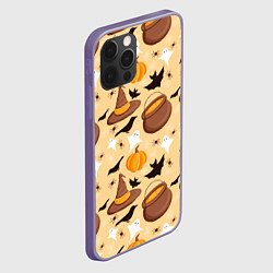 Чехол для iPhone 12 Pro Хеллоуин у ведьмы, цвет: 3D-серый — фото 2