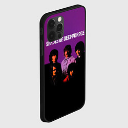 Чехол для iPhone 12 Pro Shades of Deep Purple, цвет: 3D-черный — фото 2