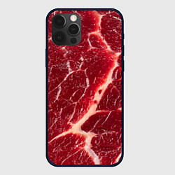 Чехол для iPhone 12 Pro Мясо на Хэллоуин, цвет: 3D-черный