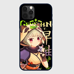 Чехол для iPhone 12 Pro Саю Genshin Impact, цвет: 3D-черный