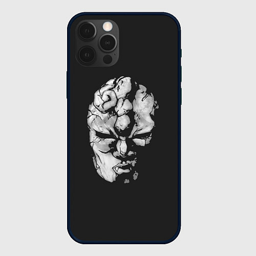 Чехол iPhone 12 Pro Каменная маска Джо Джо / 3D-Черный – фото 1