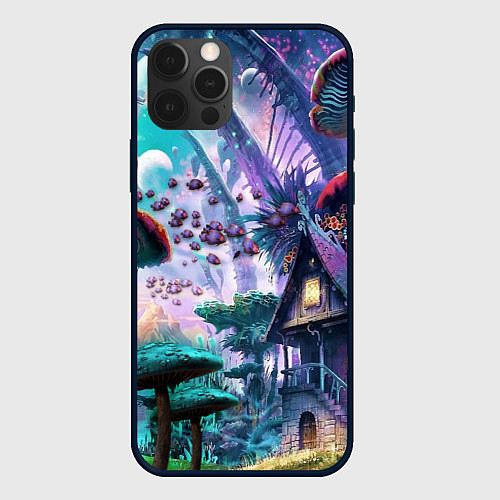 Чехол iPhone 12 Pro FantasyFish / 3D-Черный – фото 1