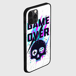 Чехол для iPhone 12 Pro Game OVER - NEON 3D, цвет: 3D-черный — фото 2