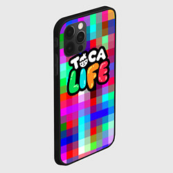 Чехол для iPhone 12 Pro Toca Life: Pixels, цвет: 3D-черный — фото 2