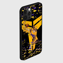 Чехол для iPhone 12 Pro Los angeles lakers NBA, цвет: 3D-черный — фото 2