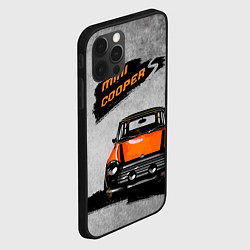 Чехол для iPhone 12 Pro Maшина Mini, цвет: 3D-черный — фото 2