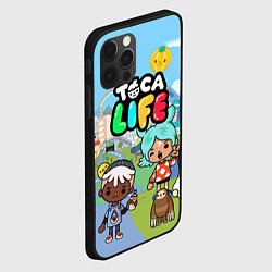 Чехол для iPhone 12 Pro Toca Life, цвет: 3D-черный — фото 2