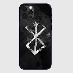 Чехол для iPhone 12 Pro BERSERK LOGO GRUNGE, цвет: 3D-черный