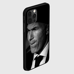 Чехол для iPhone 12 Pro Зинедин Зидан Zinedin Zidan, цвет: 3D-черный — фото 2