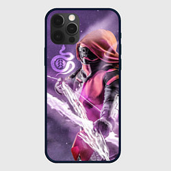 Чехол для iPhone 12 Pro DESTINY 2 HUNTER LOGO, цвет: 3D-черный