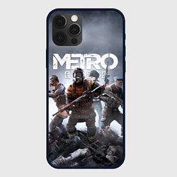 Чехол для iPhone 12 Pro МЕТРО ИСХОД АРТЁМ ,ЯДЕРНАЯ ЗИМА METRO EXODUS, цвет: 3D-черный