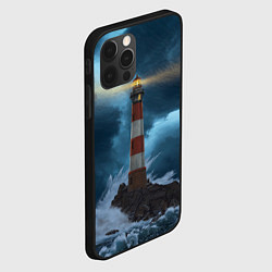 Чехол для iPhone 12 Pro НОЧНОЙ МАЯК, цвет: 3D-черный — фото 2