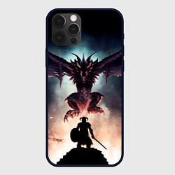 Чехол для iPhone 12 Pro Да начнётся битва, цвет: 3D-черный