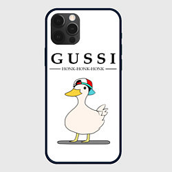 Чехол для iPhone 12 Pro GUSSI HONK BABY, цвет: 3D-черный