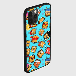 Чехол для iPhone 12 Pro PAPER BAG CAT TOCA BOCA TOCA LIFE WORLD, цвет: 3D-черный — фото 2