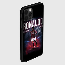 Чехол для iPhone 12 Pro РОНАЛДУ ГЕРОЙ МАНЧЕСТЕРА, цвет: 3D-черный — фото 2