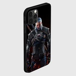 Чехол для iPhone 12 Pro Герaльт, цвет: 3D-черный — фото 2
