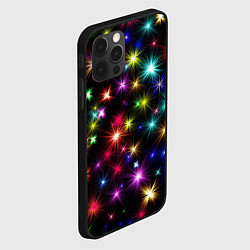 Чехол для iPhone 12 Pro ПРАЗДНИЧНЫЕ ОГОНЬКИ, цвет: 3D-черный — фото 2