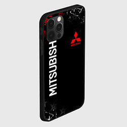 Чехол для iPhone 12 Pro MITSUBISHI SAMURAI JAPAN STYLE ИЕРОГЛИФЫ, цвет: 3D-черный — фото 2