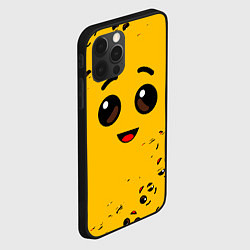 Чехол для iPhone 12 Pro FORTNITE BANANA FACE ФОРТНАЙТ БАНАН, цвет: 3D-черный — фото 2