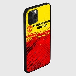 Чехол для iPhone 12 Pro Manchester United: Дьяволы, цвет: 3D-черный — фото 2