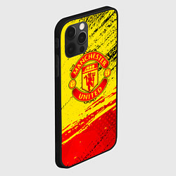 Чехол для iPhone 12 Pro Manchester United Футбольный клуб, цвет: 3D-черный — фото 2