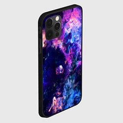 Чехол для iPhone 12 Pro НЕОНОВЫЕ КОСМОС NEON SPACE, цвет: 3D-черный — фото 2