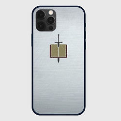 Чехол для iPhone 12 Pro Серые Рыцари цвет ордена, цвет: 3D-черный