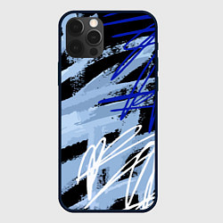 Чехол для iPhone 12 Pro Cold graffiti, цвет: 3D-черный