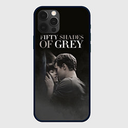 Чехол для iPhone 12 Pro 50 Shades of Grey 50 Оттенков Серого, цвет: 3D-черный