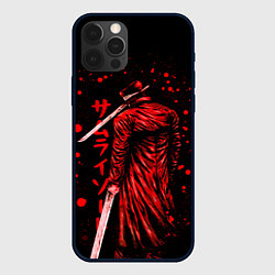 Чехол для iPhone 12 Pro Katana Man Chainsaw Man, цвет: 3D-черный