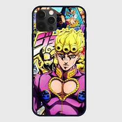 Чехол для iPhone 12 Pro JoJos Bizarre Adventure - Джорно Джованна, цвет: 3D-черный