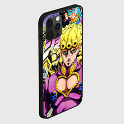 Чехол для iPhone 12 Pro JoJos Bizarre Adventure - Джорно Джованна, цвет: 3D-черный — фото 2