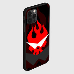 Чехол для iPhone 12 Pro GURREN LAGANN LOGO SYMBOL, цвет: 3D-черный — фото 2