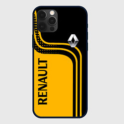 Чехол для iPhone 12 Pro Renault Рено, цвет: 3D-черный