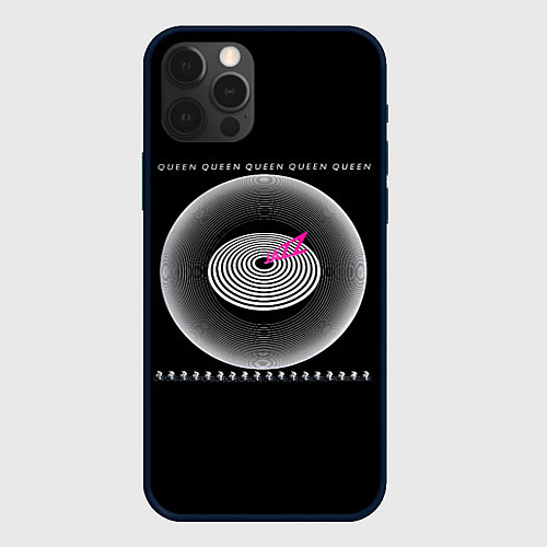 Чехол iPhone 12 Pro Jazz - Queen / 3D-Черный – фото 1
