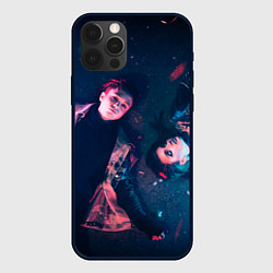 Чехол для iPhone 12 Pro Гонфлад кубик льда, цвет: 3D-черный