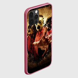 Чехол для iPhone 12 Pro SLIPKNOT All Hope Is Gone, цвет: 3D-малиновый — фото 2