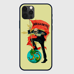 Чехол для iPhone 12 Pro Megadeth world, цвет: 3D-черный