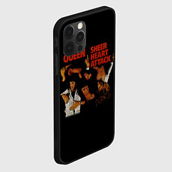 Чехол для iPhone 12 Pro Sheer Heart Attack - Queen, цвет: 3D-черный — фото 2