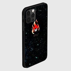 Чехол для iPhone 12 Pro Why?, цвет: 3D-черный — фото 2