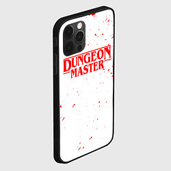 Чехол для iPhone 12 Pro DUNGEON MASTER BLOOD ГАЧИМУЧИ БЕЛЫЙ, цвет: 3D-черный — фото 2