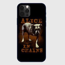 Чехол для iPhone 12 Pro Alice in chains Dog, цвет: 3D-черный