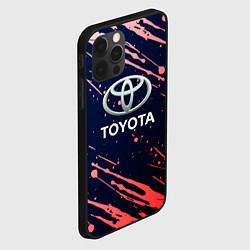 Чехол для iPhone 12 Pro Toyota градиент, цвет: 3D-черный — фото 2