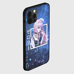 Чехол для iPhone 12 Pro Zero Two в платье, Darling in the Franxx, цвет: 3D-черный — фото 2