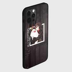 Чехол для iPhone 12 Pro Ху Тао Hu Tao, Genshin Impact Геншин импакт, цвет: 3D-черный — фото 2