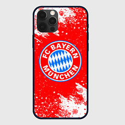 Чехол для iPhone 12 Pro НОВОГОДНИЙ BAYERN MUNCHEN СВИТЕР НОВОГОДНИЙ, цвет: 3D-черный