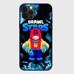 Чехол для iPhone 12 Pro Grom Гром Brawl Stars, цвет: 3D-черный