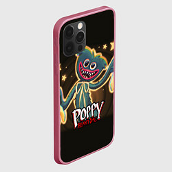 Чехол для iPhone 12 Pro POPPY PLAYTIME ГЛИТЧ ПОППИ ПЛЕЙТАЙМ, цвет: 3D-малиновый — фото 2